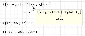 value inside interval - good!