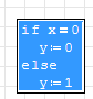 Figure 4: The second step in selecting an expression for copy-and-paste.