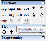 Multiple Values Palette